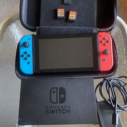 Nintendo Switch + Games