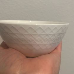 6 White Soup 🍜 Bowl 