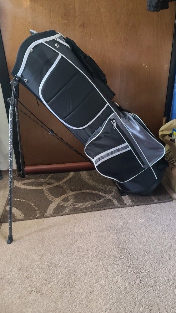 New With Tags Bud Light Lightweight Stand Golf Bag