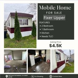 MOBILE HOME FOR SALE FIXER UPPER