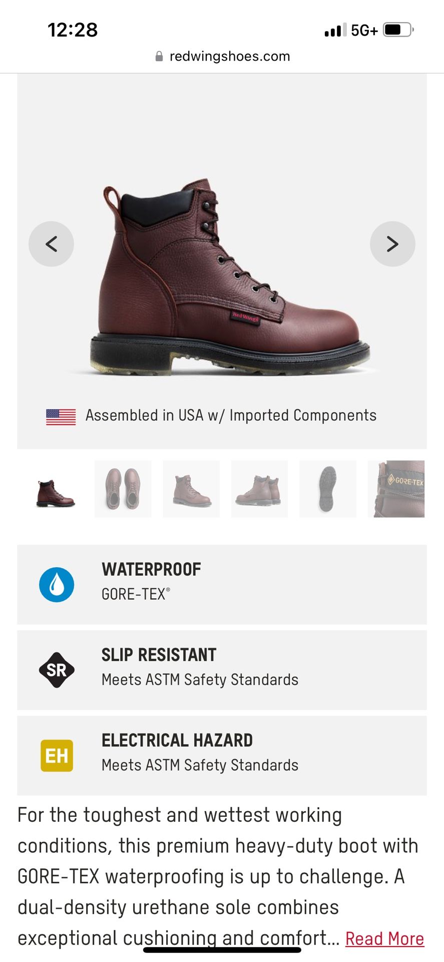 Redwing Work Boots