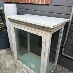 Metal White Cabinet