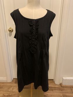 New no tags Roaman’s Sleeveless Large Size Shirt