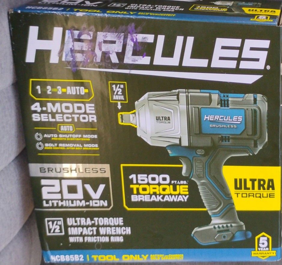 Ultra Torque Impact Wrench With Friction Ring