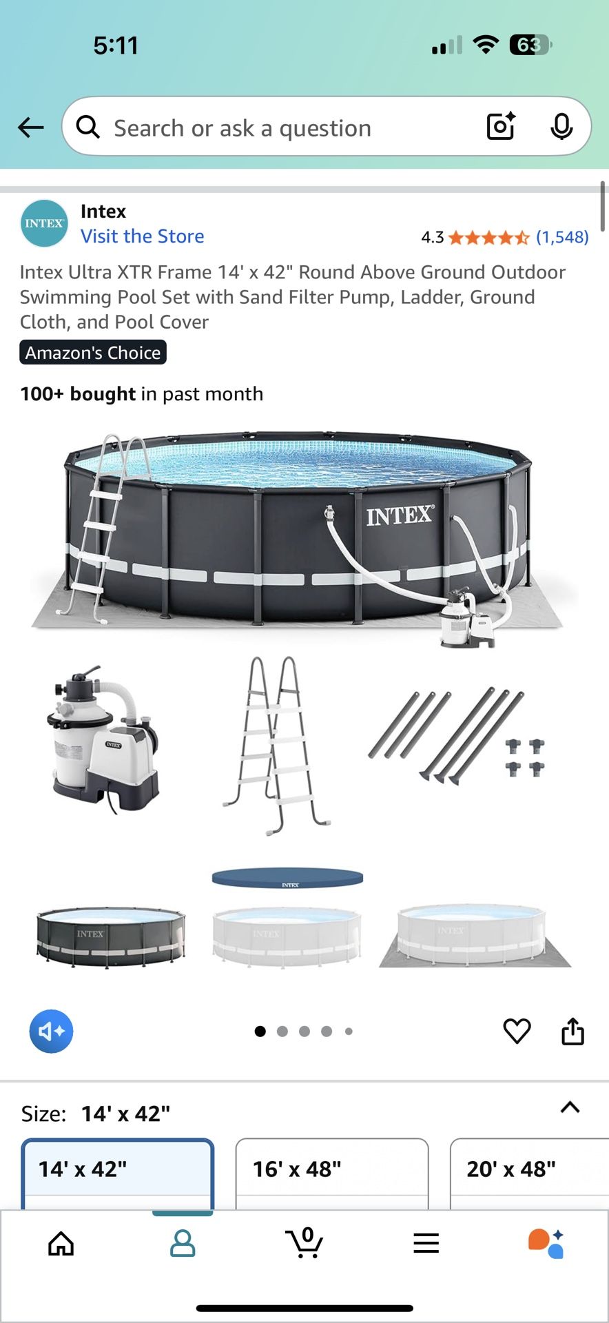 14’ Pool