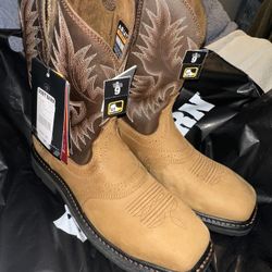 New Ariat Steel Toe Boots Size 9 D