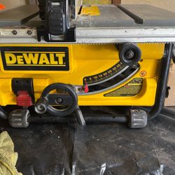 Dewalt Table saw