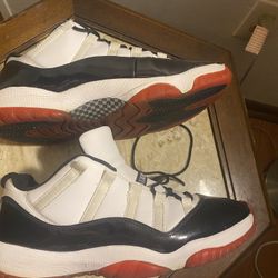 Size 11- Jordan 11 Retro Low Concord-Bred 