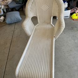 Wicker Lounge Chair