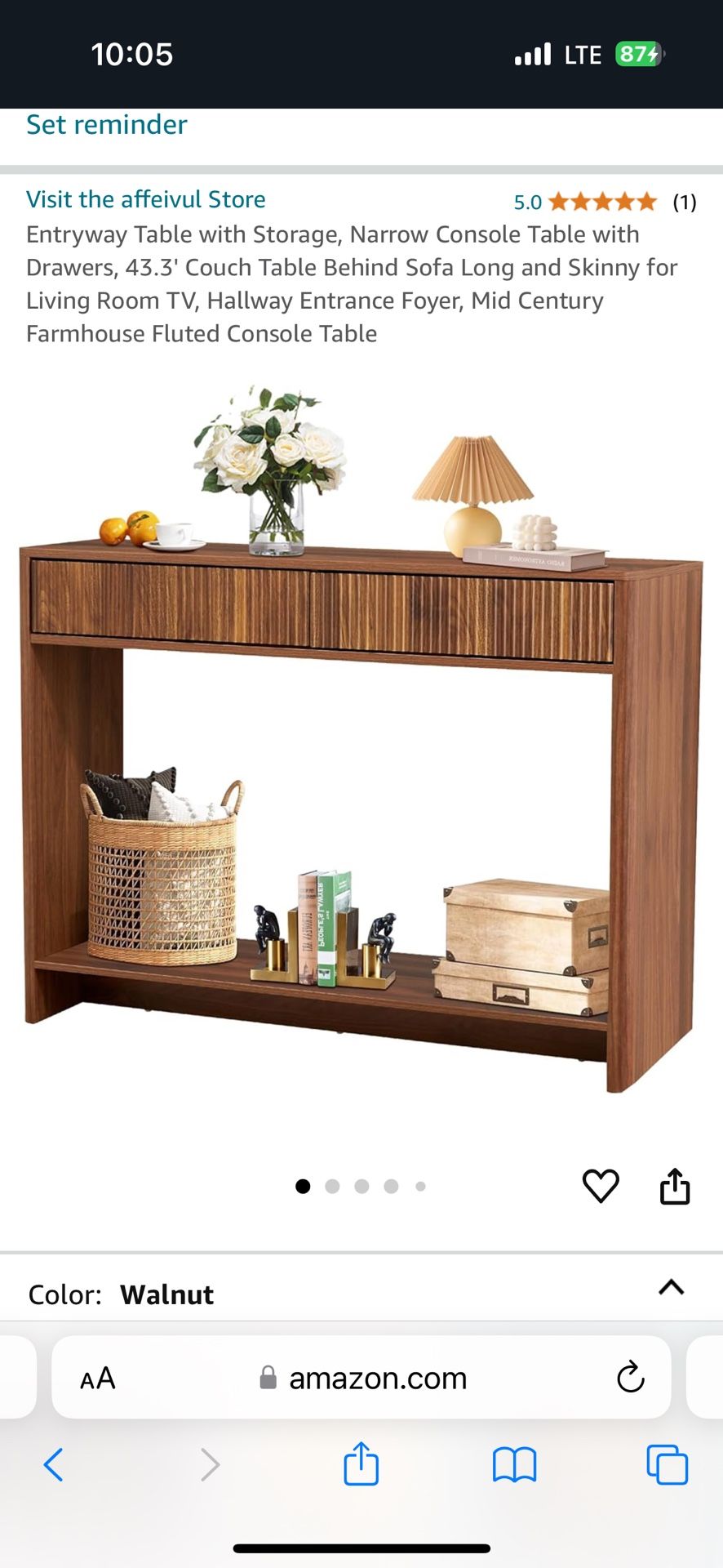 Console Table