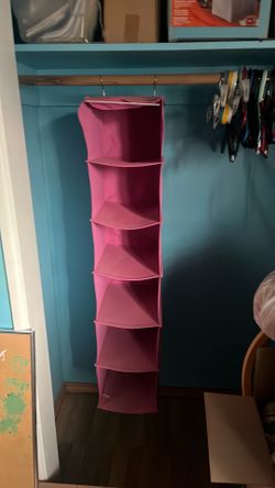 Closet organizer $5