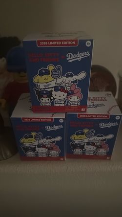 Hello Kitty and Friends x Dodgers 2026 Limited Edition Plush Box