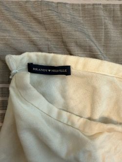 Brandy Melville Cream Knit skirt