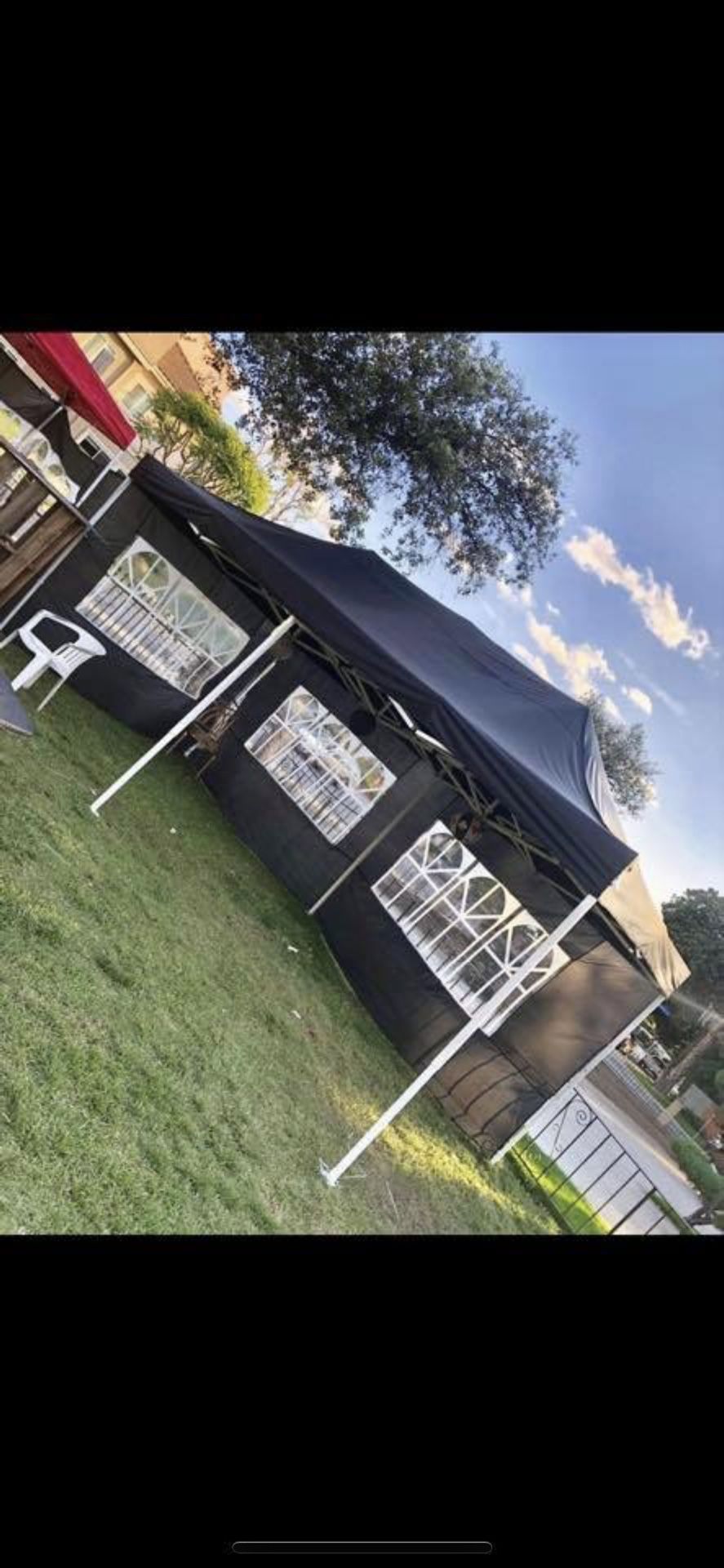 🎉FOR SALE Heavy Duty 10x20ft Pop Up Canopy Tent with Side Walls🎉