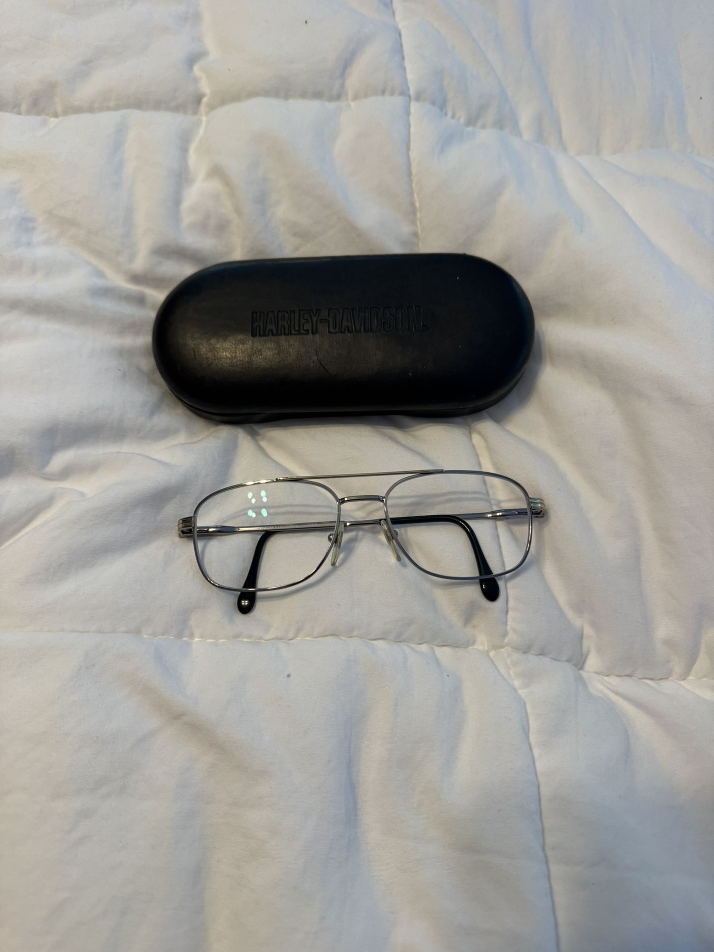 Men’s Prescription Glasses And Case