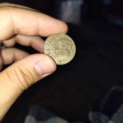 1971 Mexican Un Peso Coin