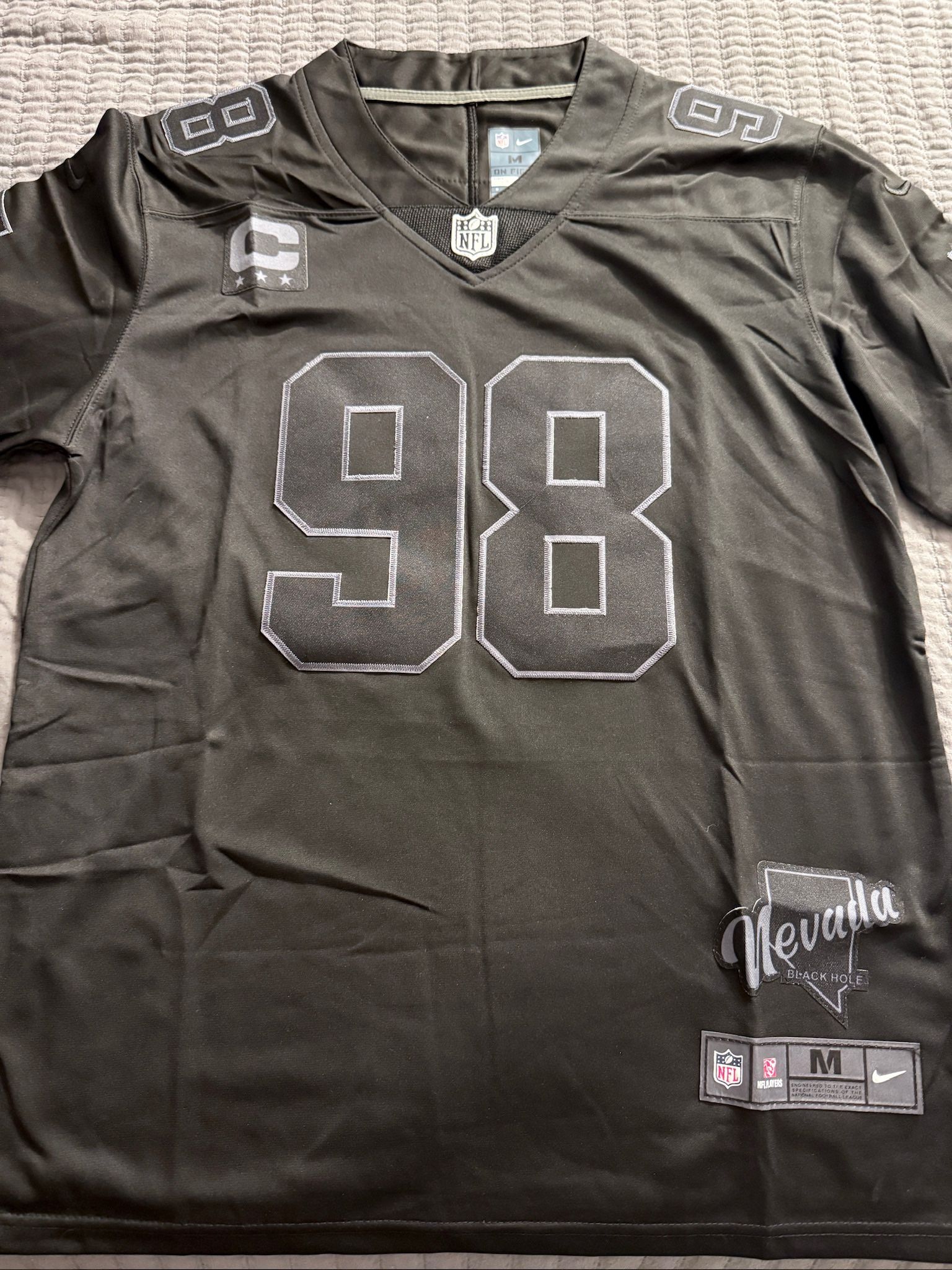 Maxx Crosby Las Vegas Raiders Nike Size Large