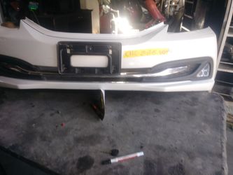 Honda civic front bumper 2015