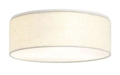 Adsensty 12.59" Fabric Shade Cieling Flushmount Light