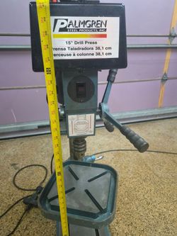 Palmgren 15" drill press 110/220