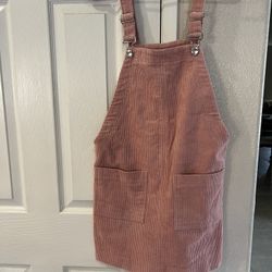 Teen girl overall dress