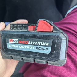 Milwaukee m18 high output xc6.0