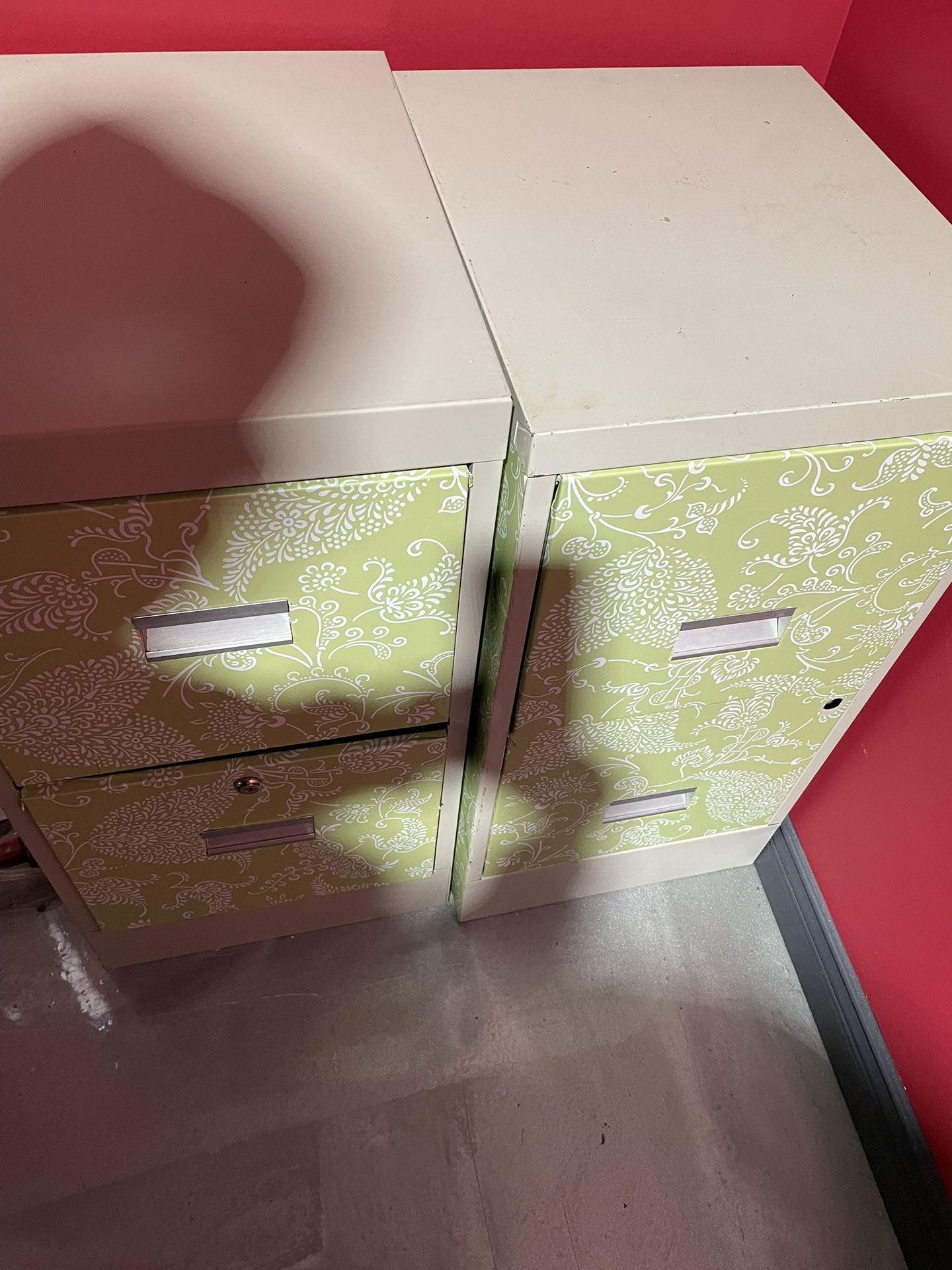 To file cabinet with keys