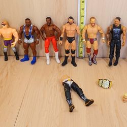 WWF/WWE AEW Pro Wrestling Action Figures