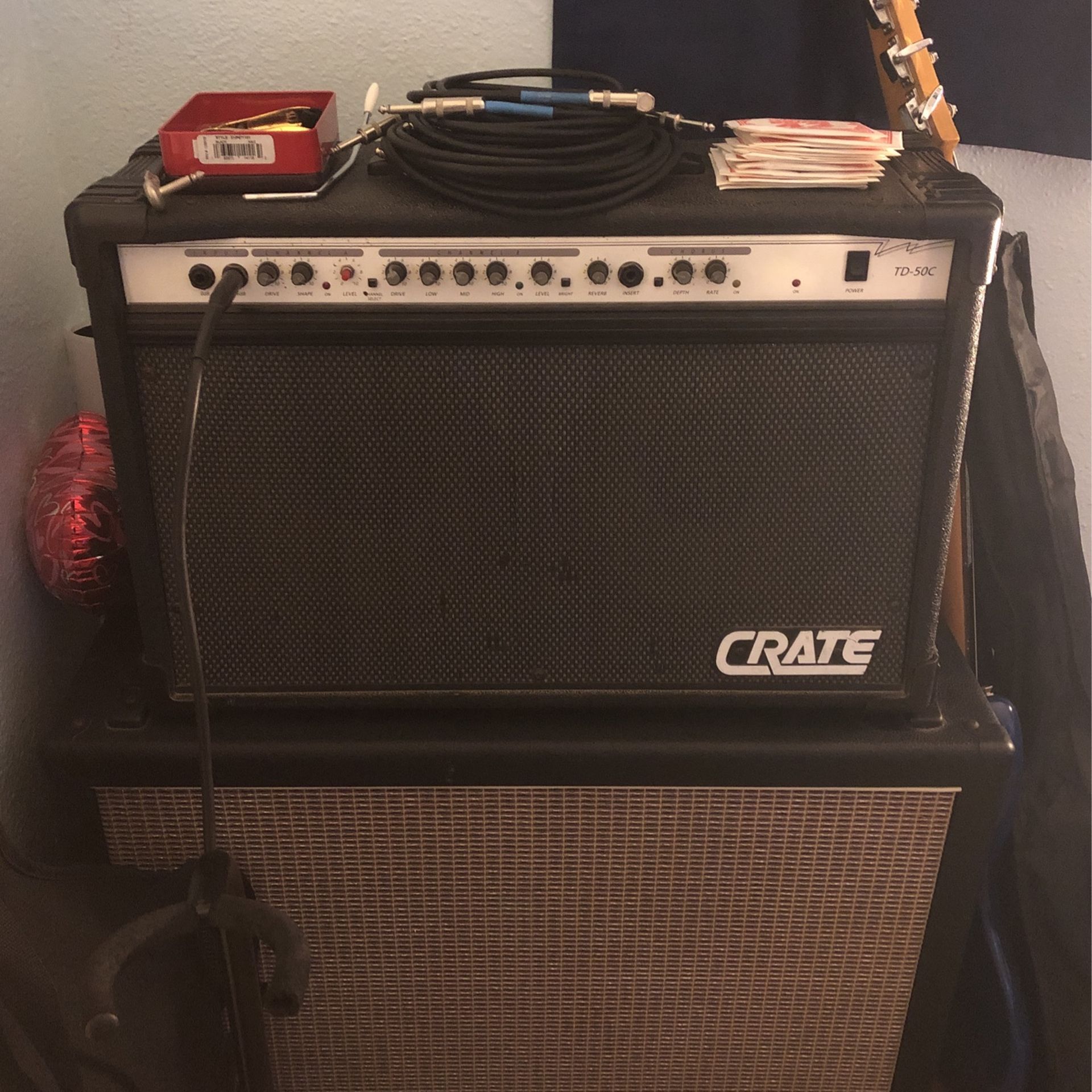 crate amp td-50c