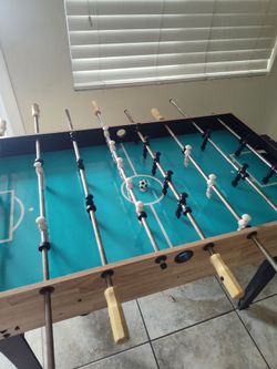 Mini Foosball Table with Ball and pool tables