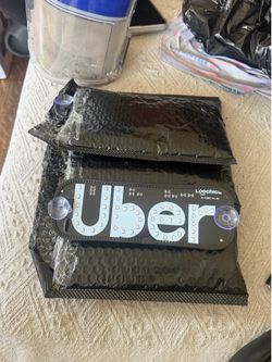 Uber signed blue