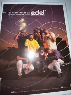 Digital Underground Future Rhythm magazine page 10 x 13”