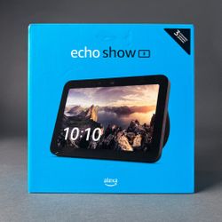 Amazon Echo Show 8 3rd Gen Charcoal 8in HD Smart Display with Alexa Spatial Audio 13MP Camera Hub