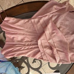 Birthday Glitter Pink Corset Dress 