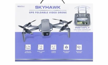 Vivitar Skyhawk GPS Foldable Video Drone