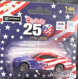 4th of July 250 Years 2015 Mustang 1:64 Scale