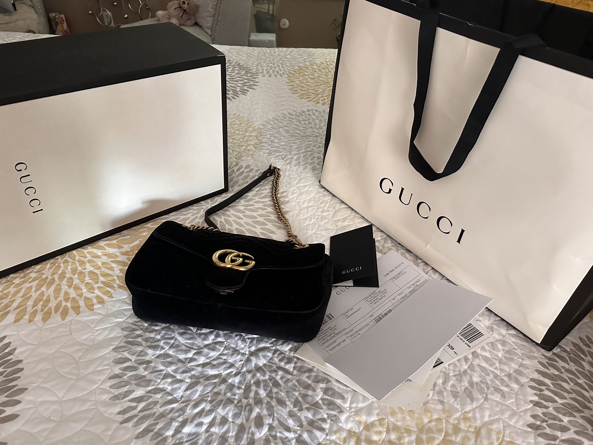 Black Gucci Bag
