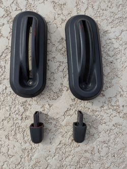 OEM Ford Mustang S197 Seat Release Bezels & Knobs (Fits 2005-2014) - Recaro & Factory
