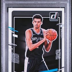 2023 Donruss Victor Wembanyama Rookie Card PSA 9