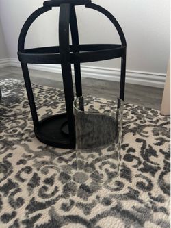 Distressed Candle Holder