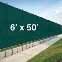 FENCE SCREEN 6 x 50 Privacy Screen - 6x50 GREEN