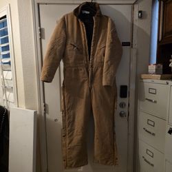 Walls Outdoor Men's Zero-Zone Duck Insulated Coverall - PECAN  Large