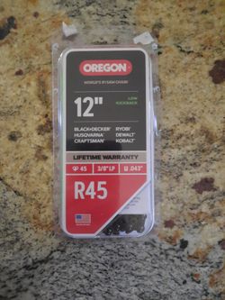 Oregon 12" Chainsaw Chain