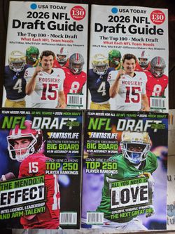 Sports magazines all 4 for