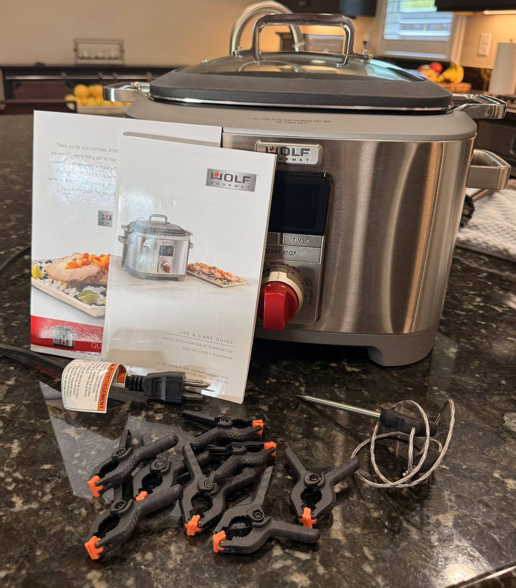 WOLF GOURMET MULTI-FUNCTION COOKER/SOUS-VIDE