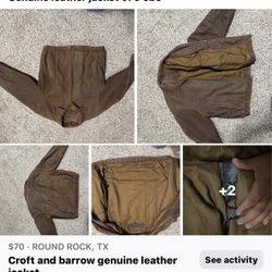 Croft And Barrow Genuine Leather 