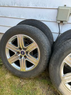 4 Ford wheels with tires 20”