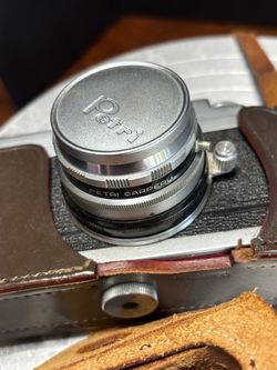 Vintage Petri 2.8 Color Corrected Super 35mm Rangefinder Camera Tested w/ Case