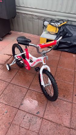 Raising Cane's Kids Bike with Training Wheels