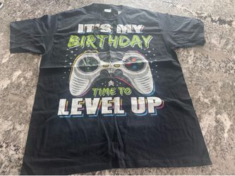Boy's Birthday Shirt Size Large (Men's Size)